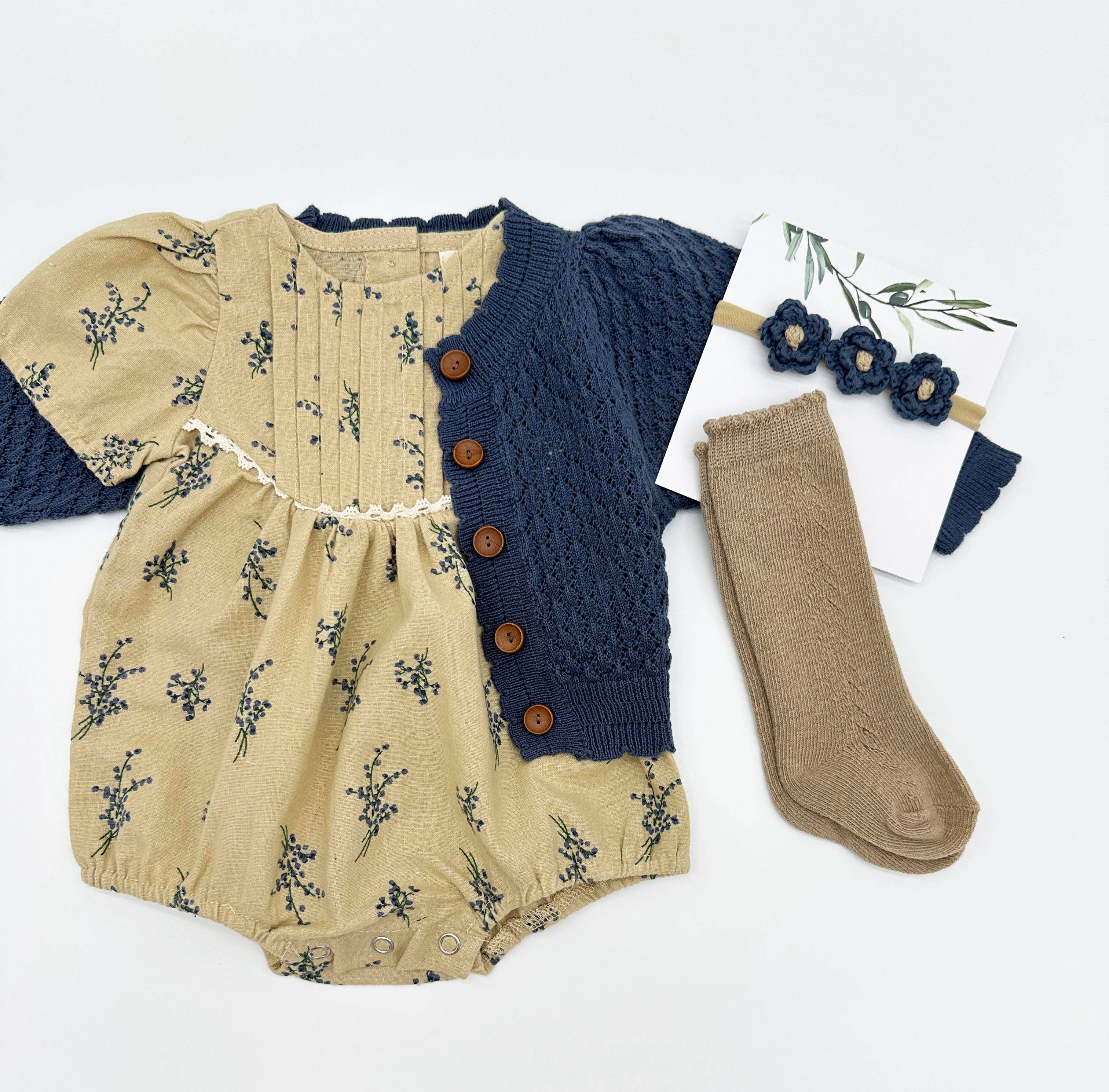 Mabel Short Sleeve Romper