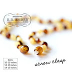 Raw Ombre Baltic Amber Necklace