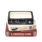 Stacked Books Candle, Holiday Classics