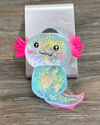 Glitter Cute Salamander Squishy Slow Rising Toy