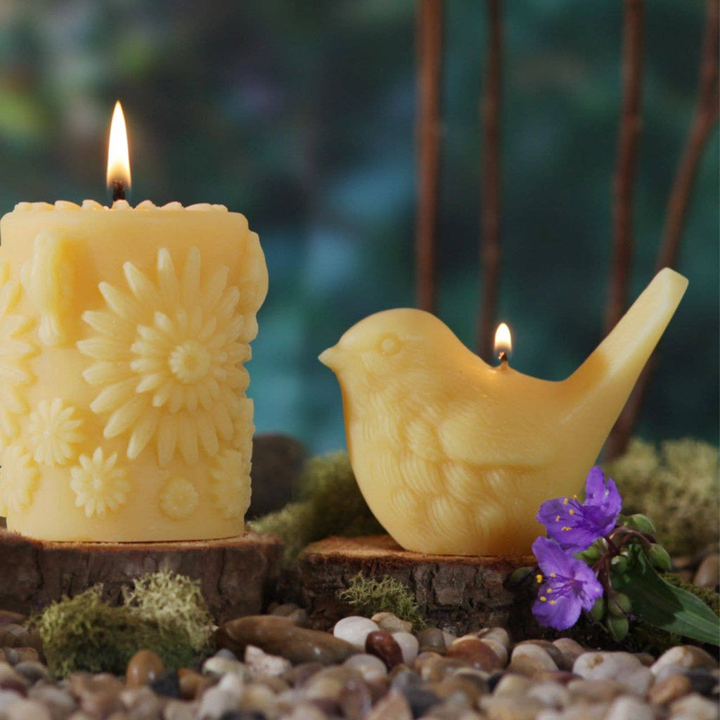 Song Bird Candles – 100% Pure Beeswax – Hand-Crafted