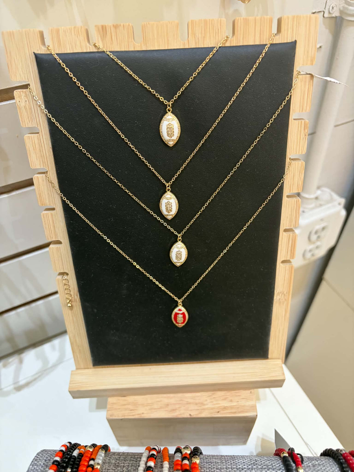 Football necklace