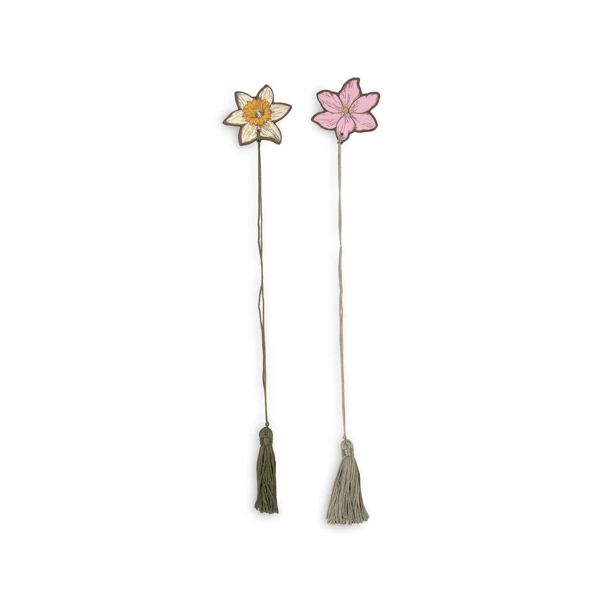 Tassel Bookmark Set, Wildflowers