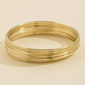 Thin Stacking Bangle Bracelet Set