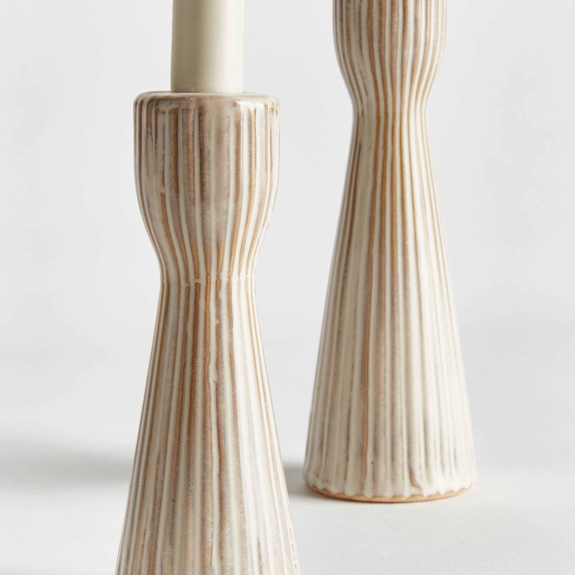 Lesley Taper Holders, Set of 2