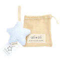 Plush Star Pacifier Holder (White)