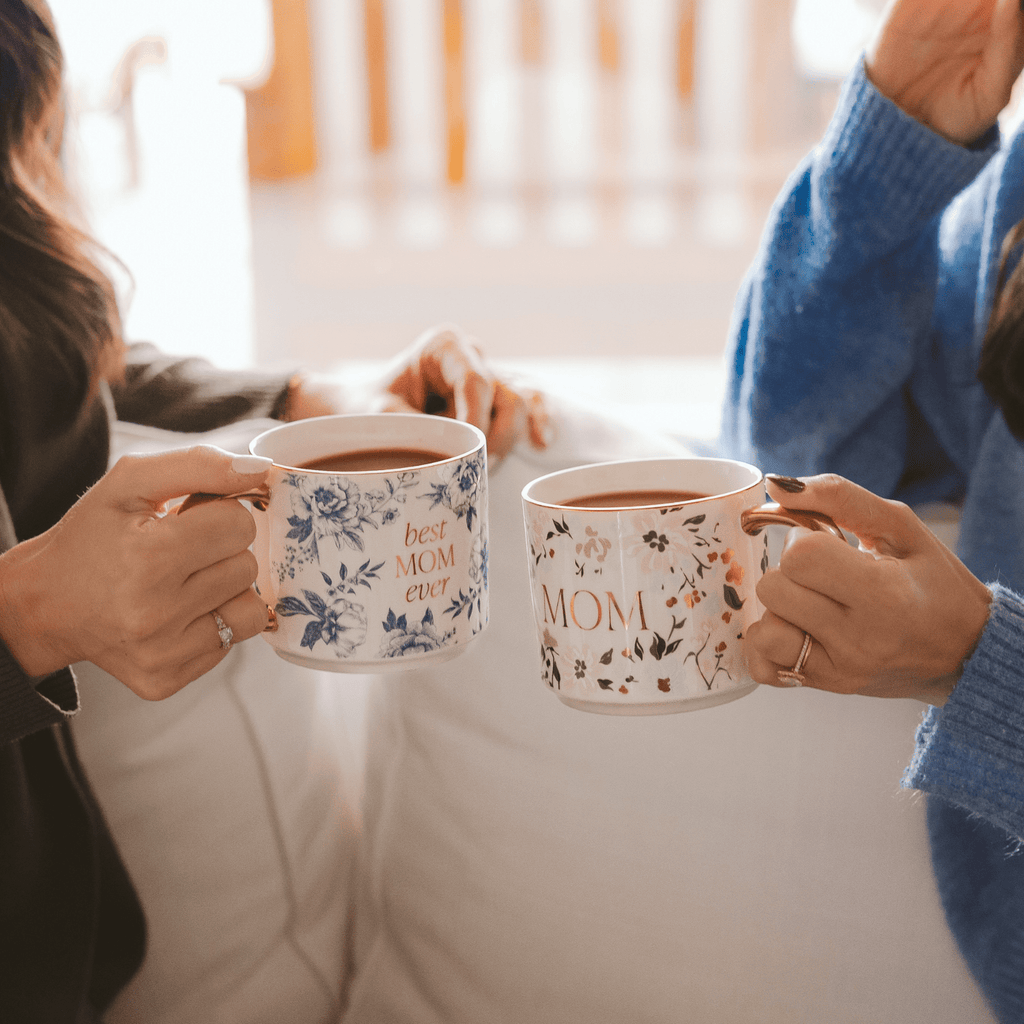 Floral Mom Coffee Mug - Home Decor & Gifts