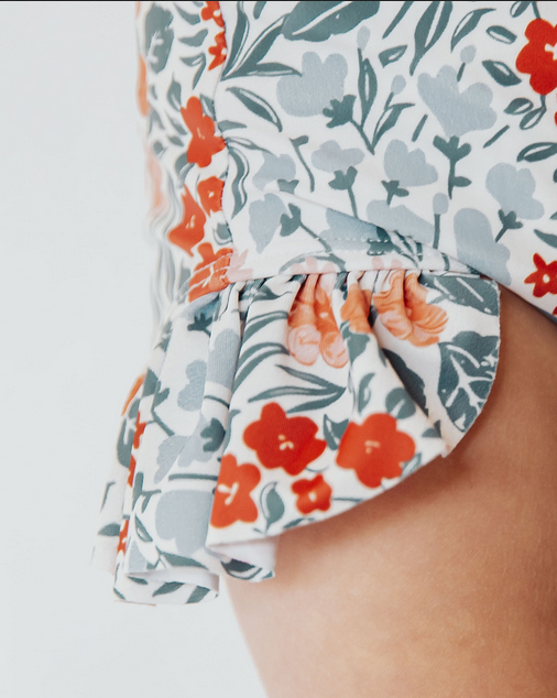 Summer Floral Swimsuit