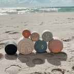 Stacking Cups Toy Soft Silicone with Shapes Bath or Beach