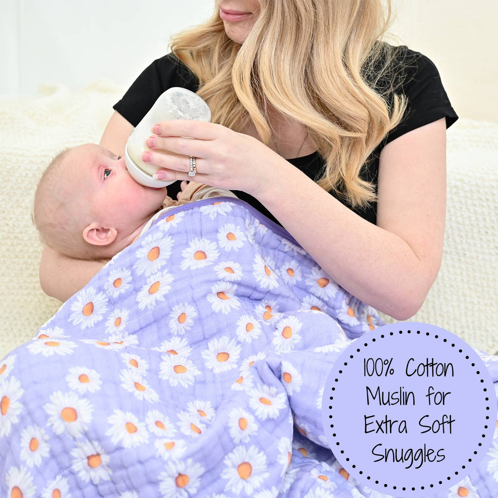 Muslin Quilt Baby & Kids Blanket Lazy Daisy