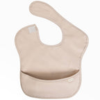 Sleeveless (3-pc) Smock Bib Set for Baby & Toddler (Neutral)