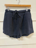 Navy Cord Short
