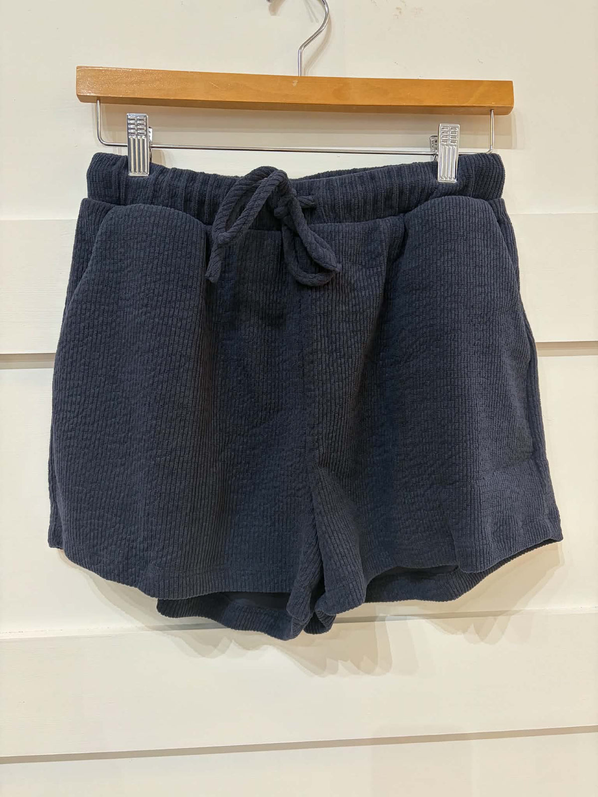 Navy Cord Short