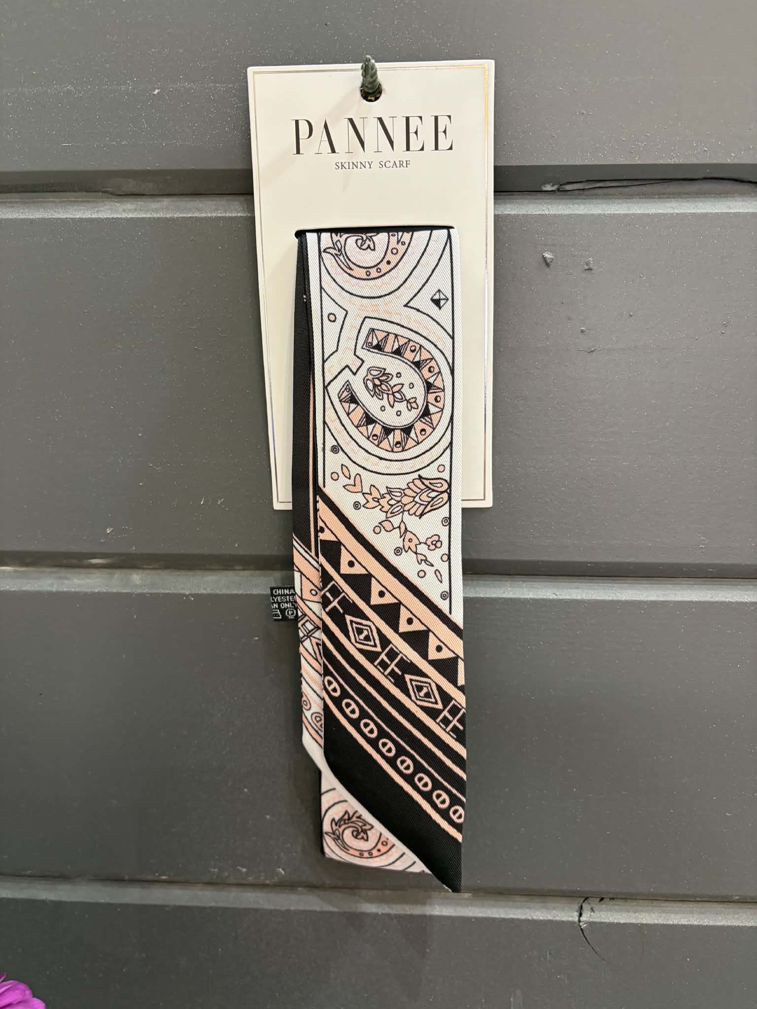 Pannee Skinny Scarf