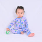 Bamboo Baby Convertible Zipper Pajama Hydrangea Floral