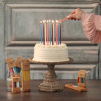 Birthday Candles – 100% Pure Beeswax – 6” Hand-Dipped