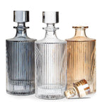 Vertical Optic Decanter-Amber-10.5"H(28oz)