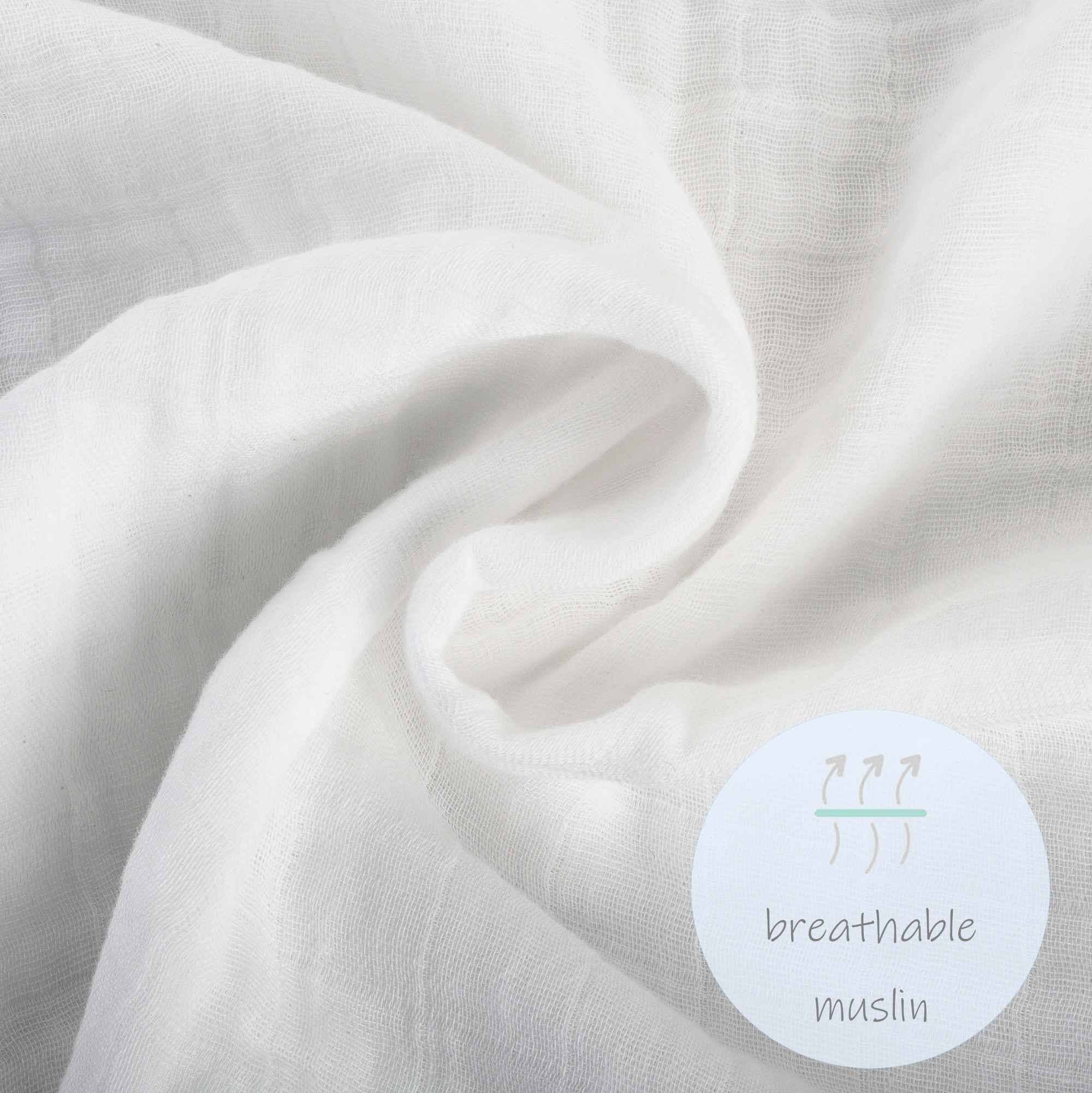Baby Muslin Swaddle Blanket 47x47 Bee-utiful