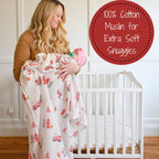 Baby Muslin Swaddle Blanket 47x47 Firehouse Fido