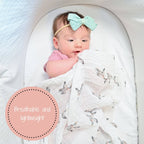 Baby Muslin Swaddle Blanket 47x47 Quackin Up Mallard Duck