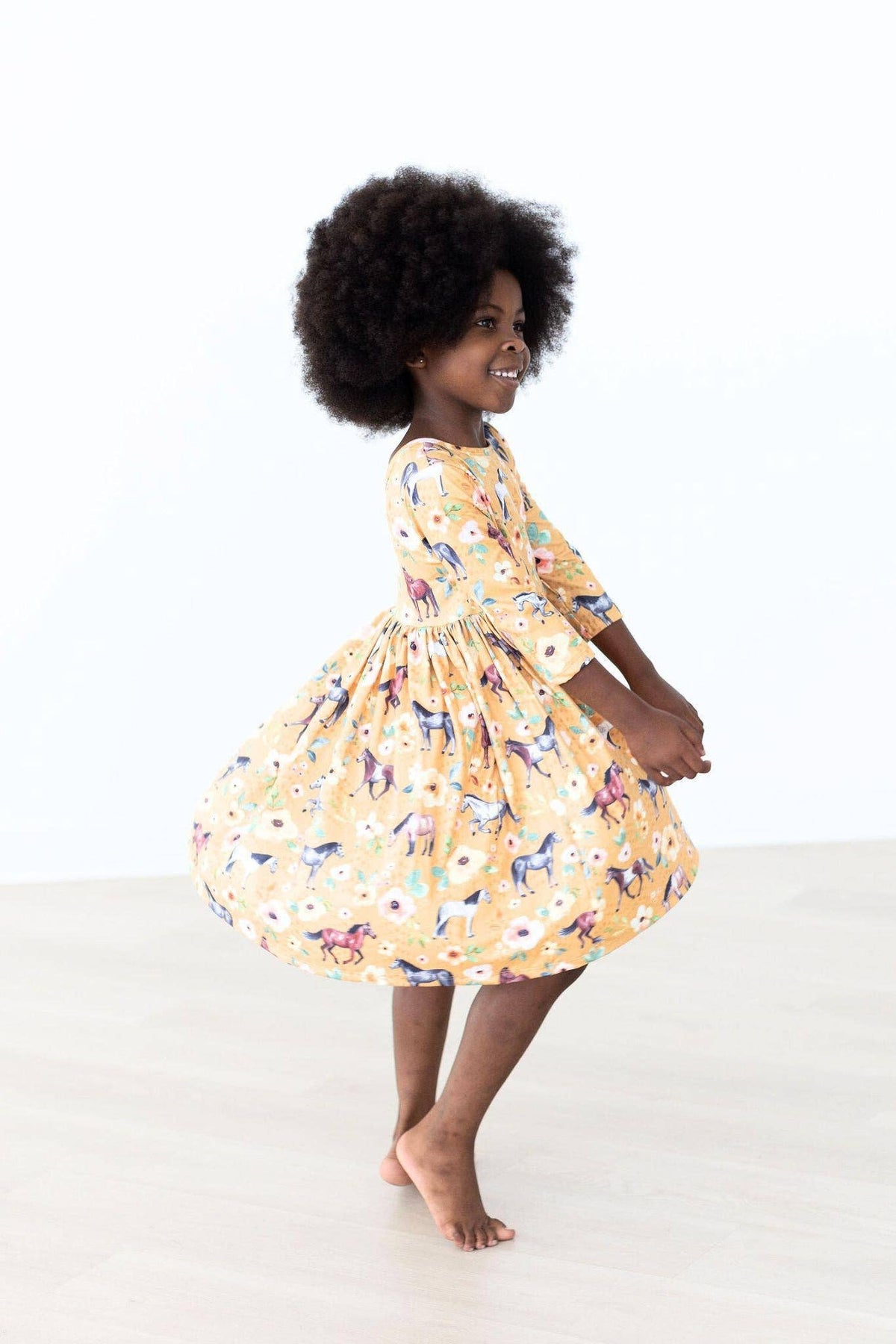 Ponies & Poppies Dress