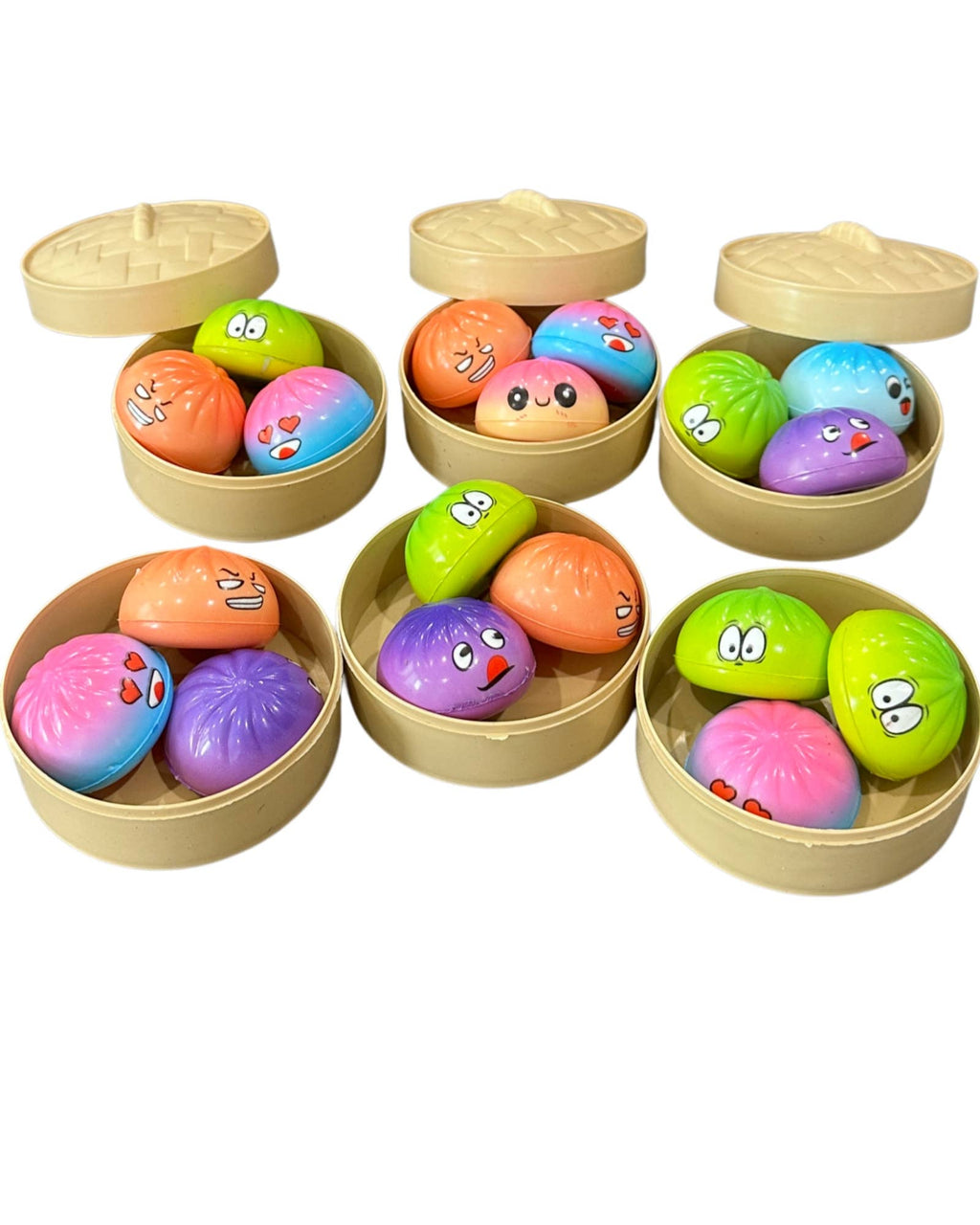 Mini Dumpling Squishy 3pcs Set