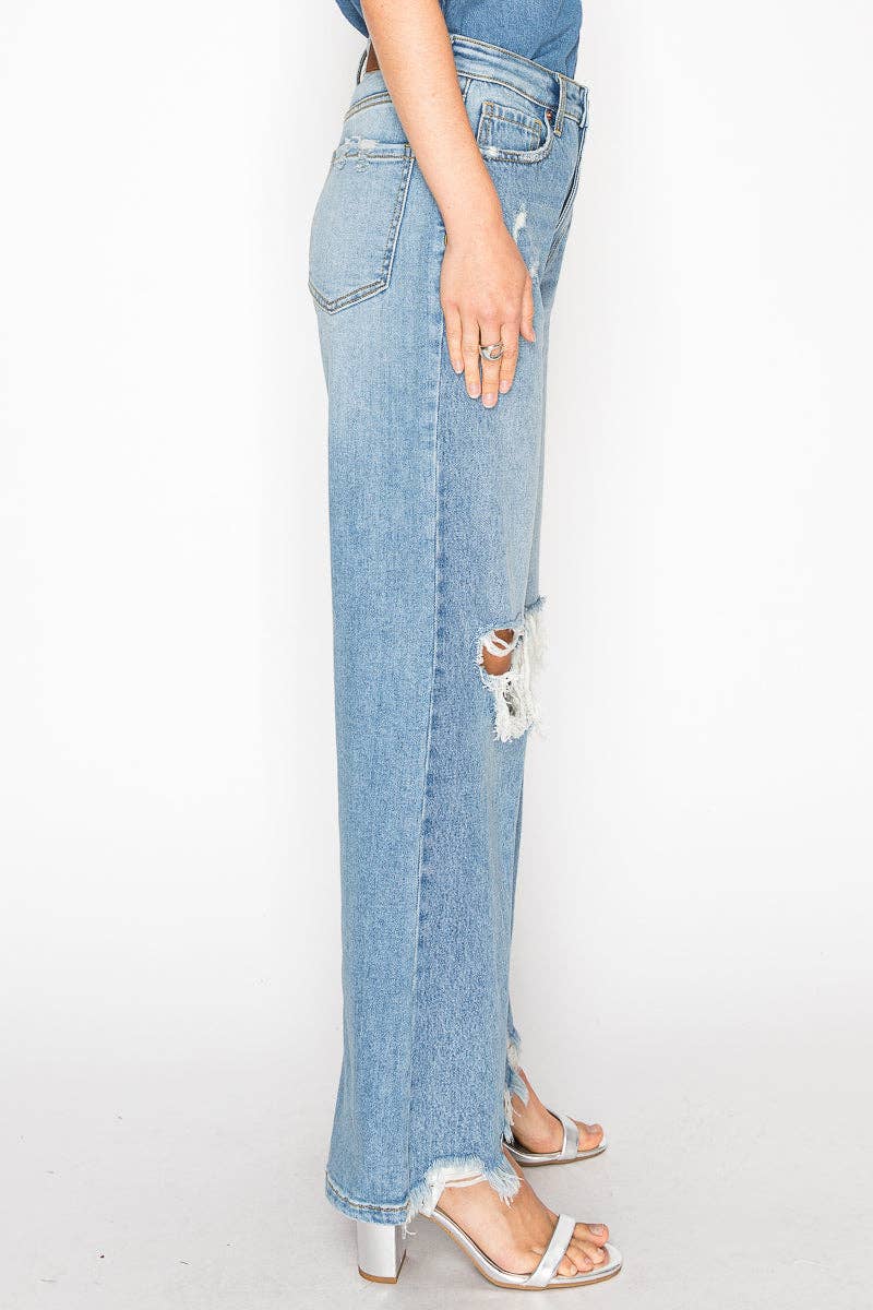 HR RELAXED FLARE JEANS