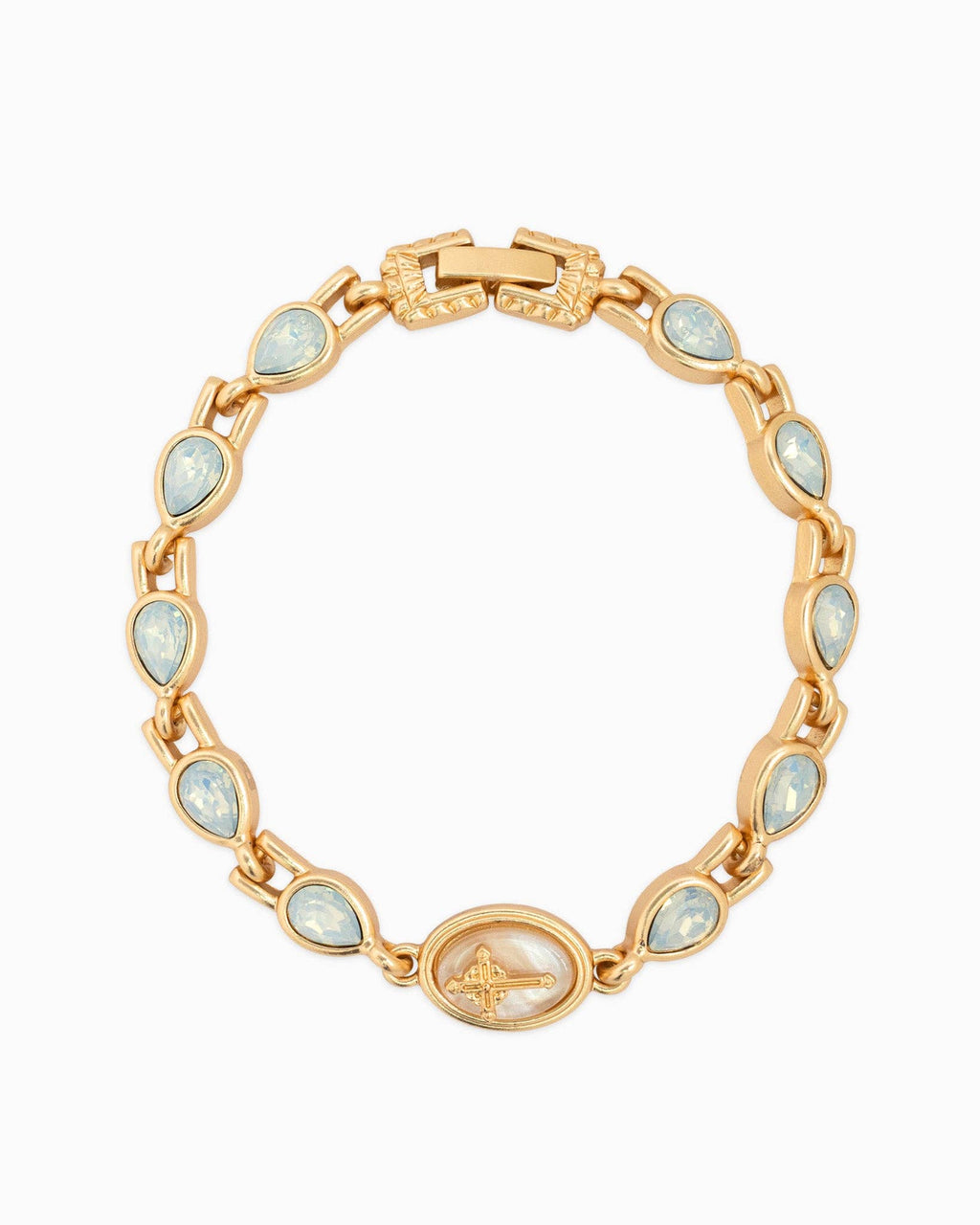 Cross Teardrop Vintage Bracelet