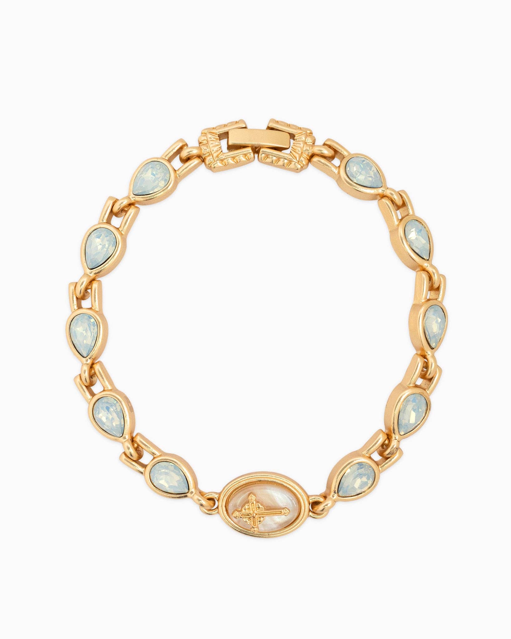Cross Teardrop Vintage Bracelet