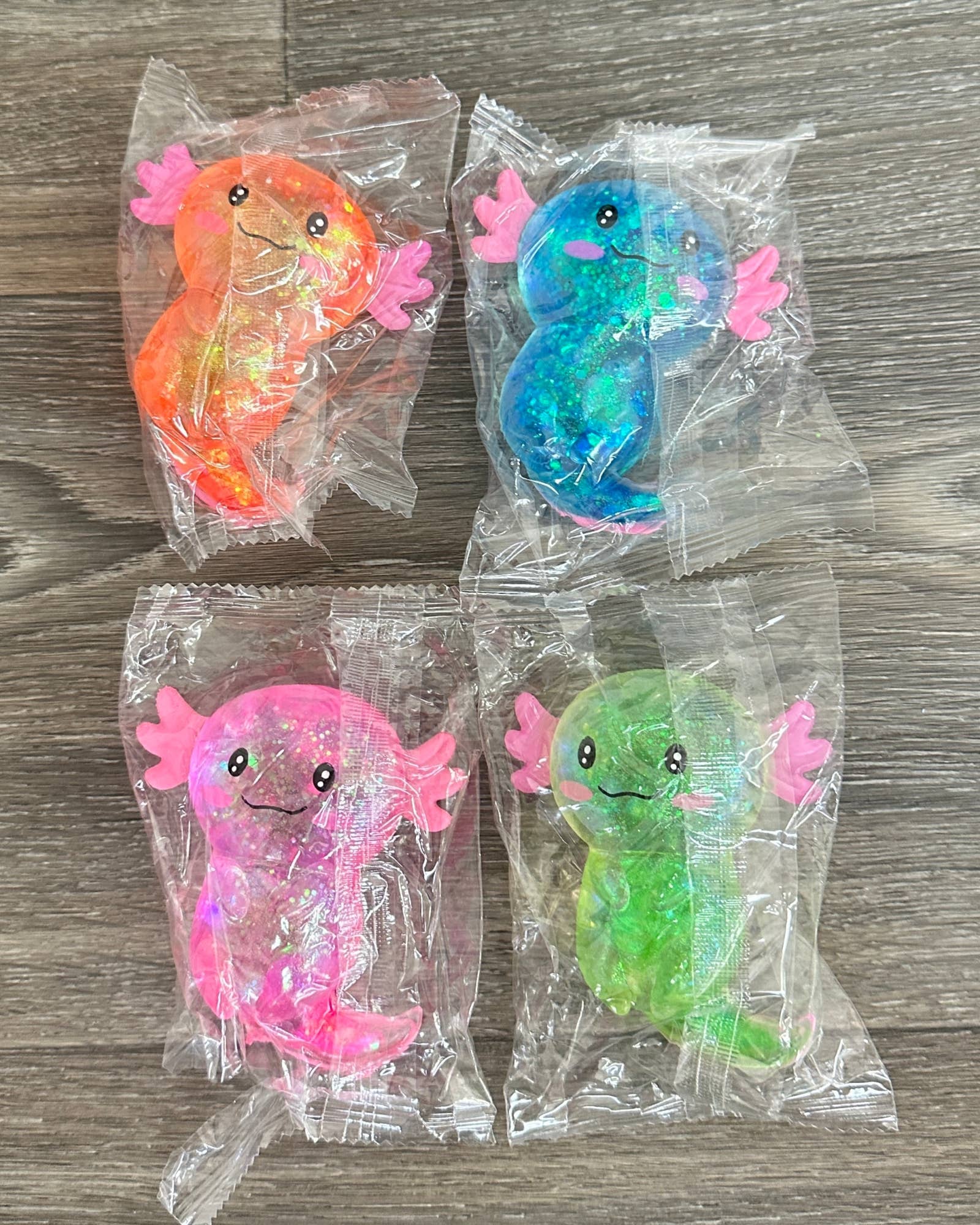 Glitter Cute Salamander Squishy Slow Rising Toy