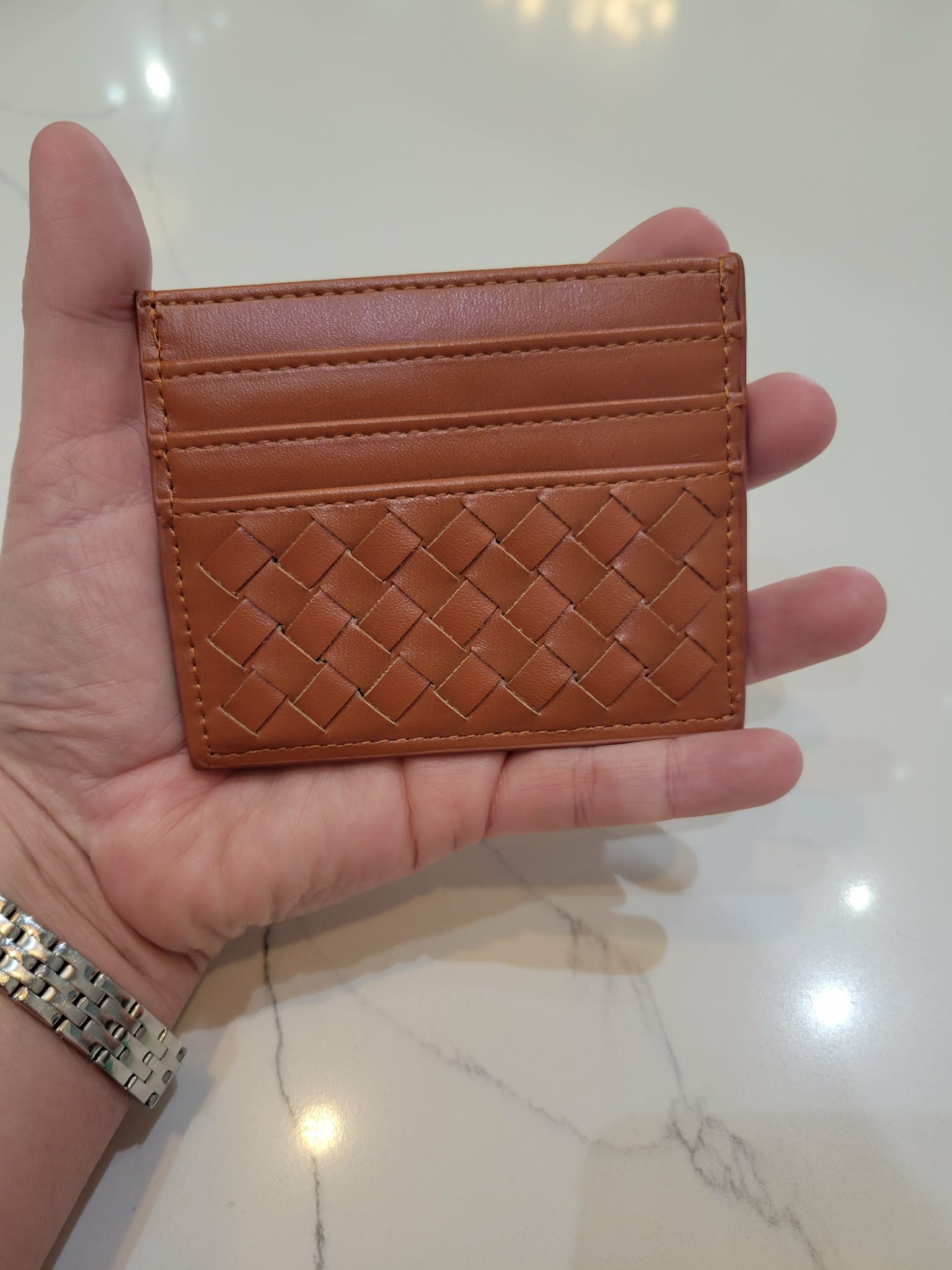 Woven Card Wallet