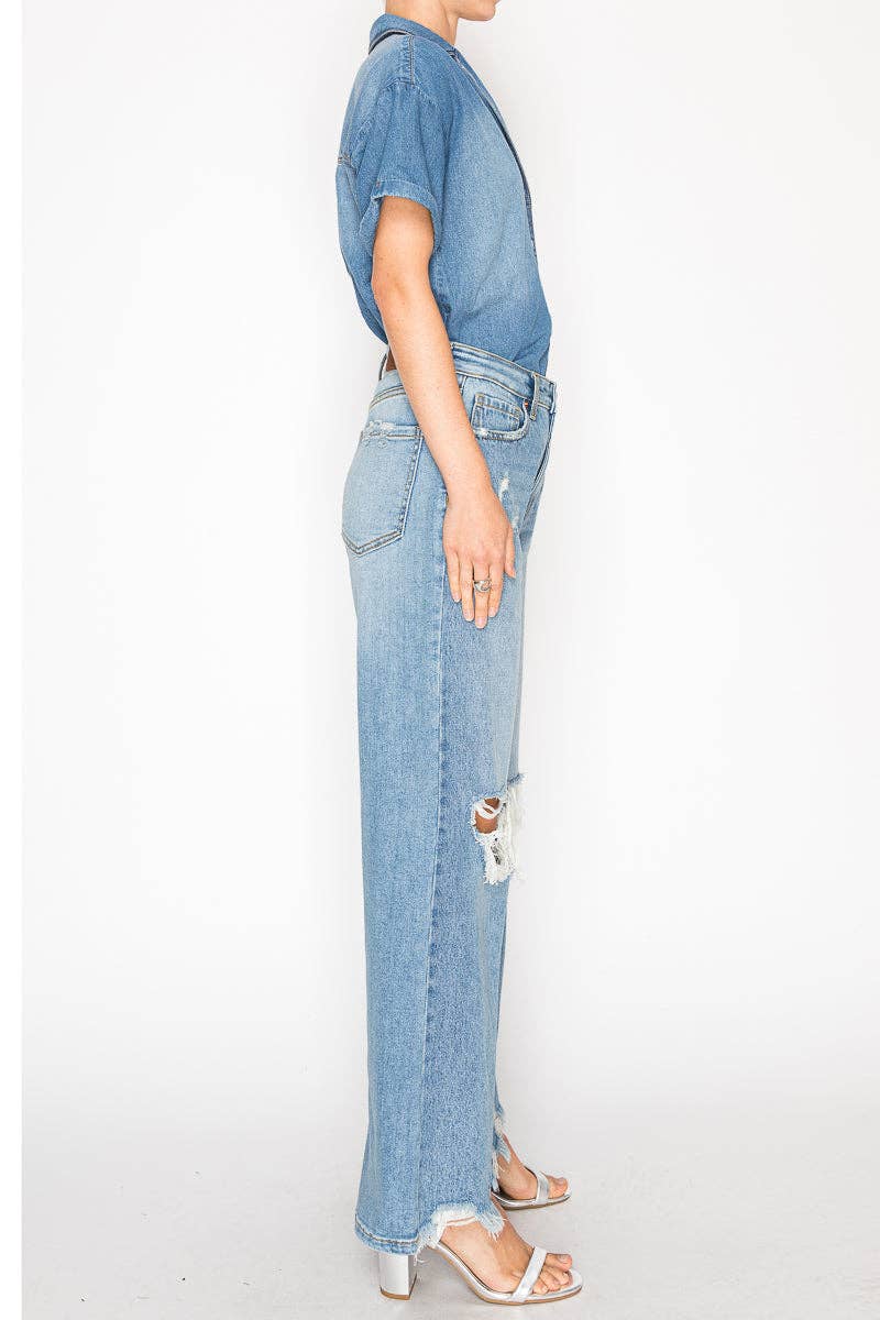 HR RELAXED FLARE JEANS