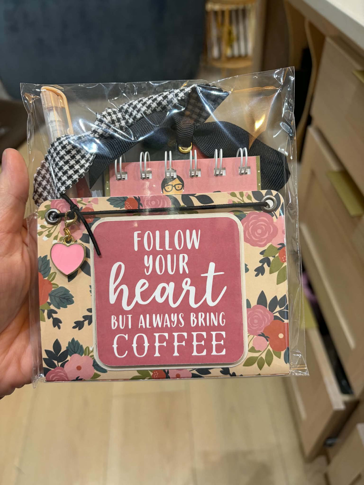 Accordion Pkt Gift Set-Coffee