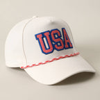 USA Patch Rope Trucker Hat
