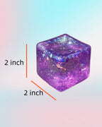 GALAXY GLITTER SLOW RISING SQUISHY CUBES