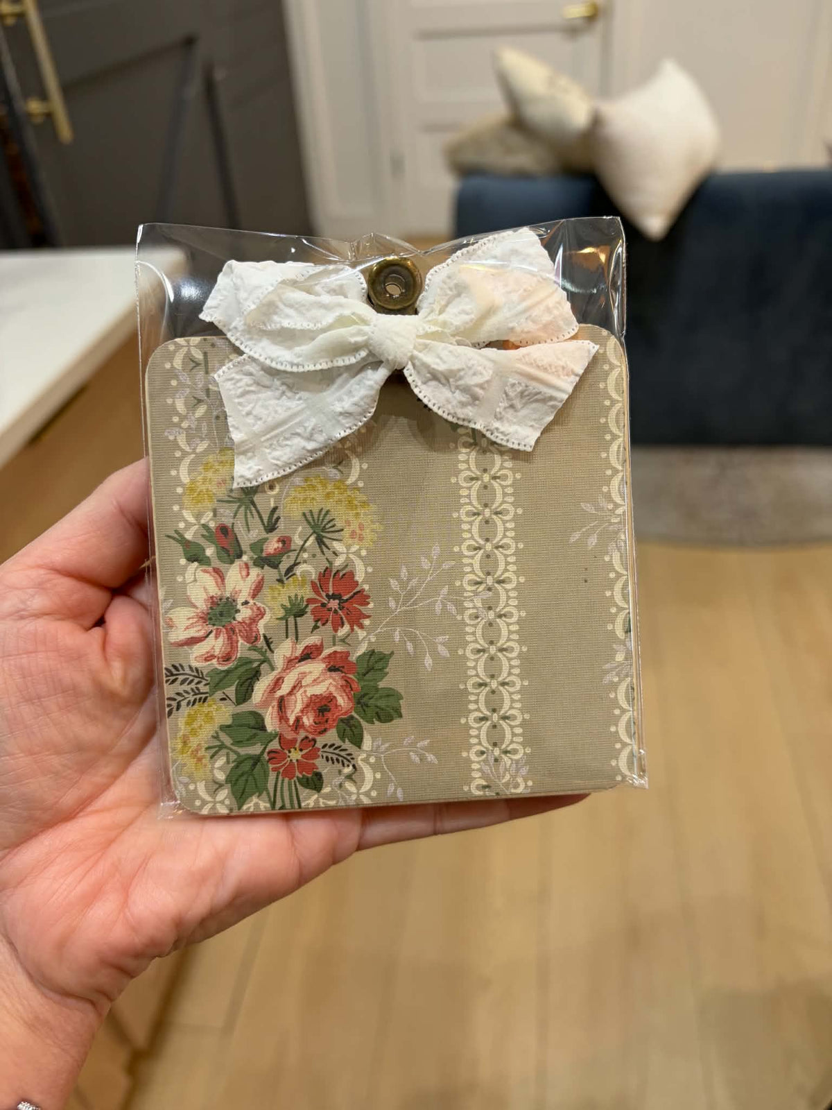 Mini Clipboard Notepad W/Pen