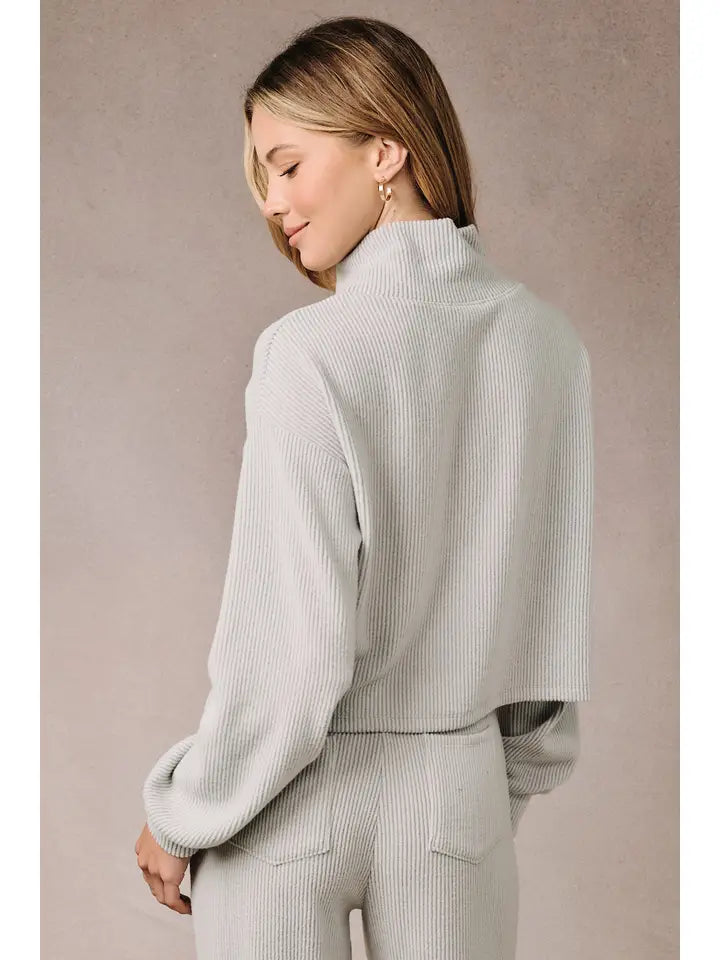Funnel Neck LS Top