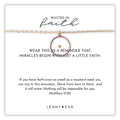 Faith Over Fear Necklace