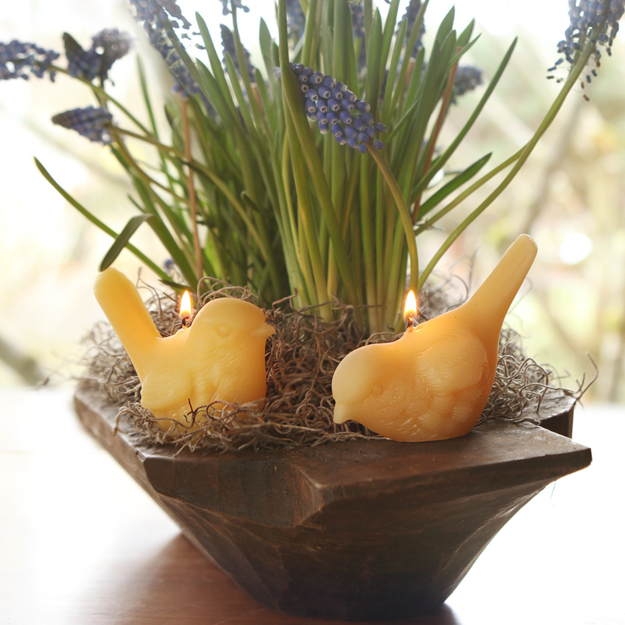 Song Bird Candles – 100% Pure Beeswax – Hand-Crafted