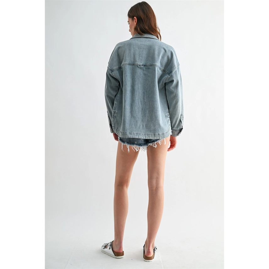 Denim Shacket