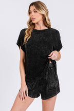 MINERAL WASHED RIB SET