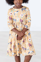 Ponies & Poppies Dress