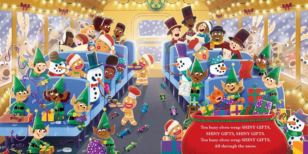 The Merry Wheels On The Bus