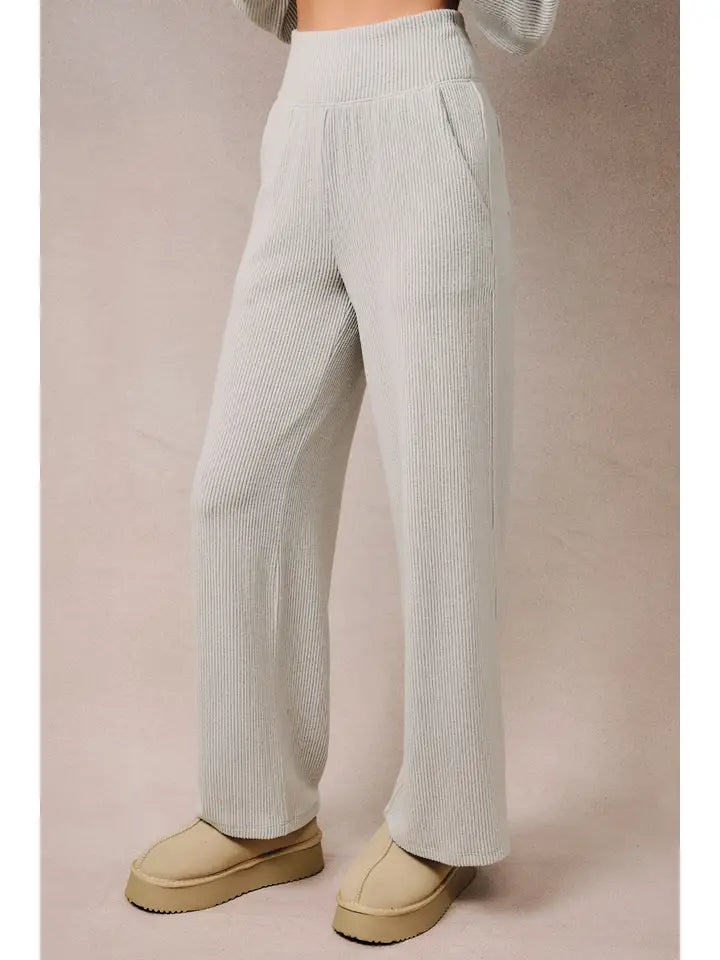HR Ribbed Pants