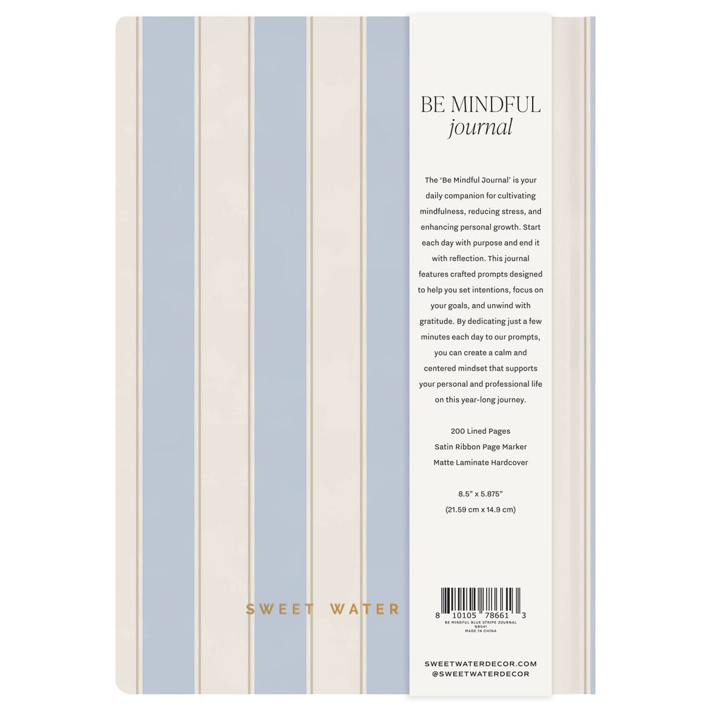 Be Mindful Prompted Journal - Home Decor & Gifts