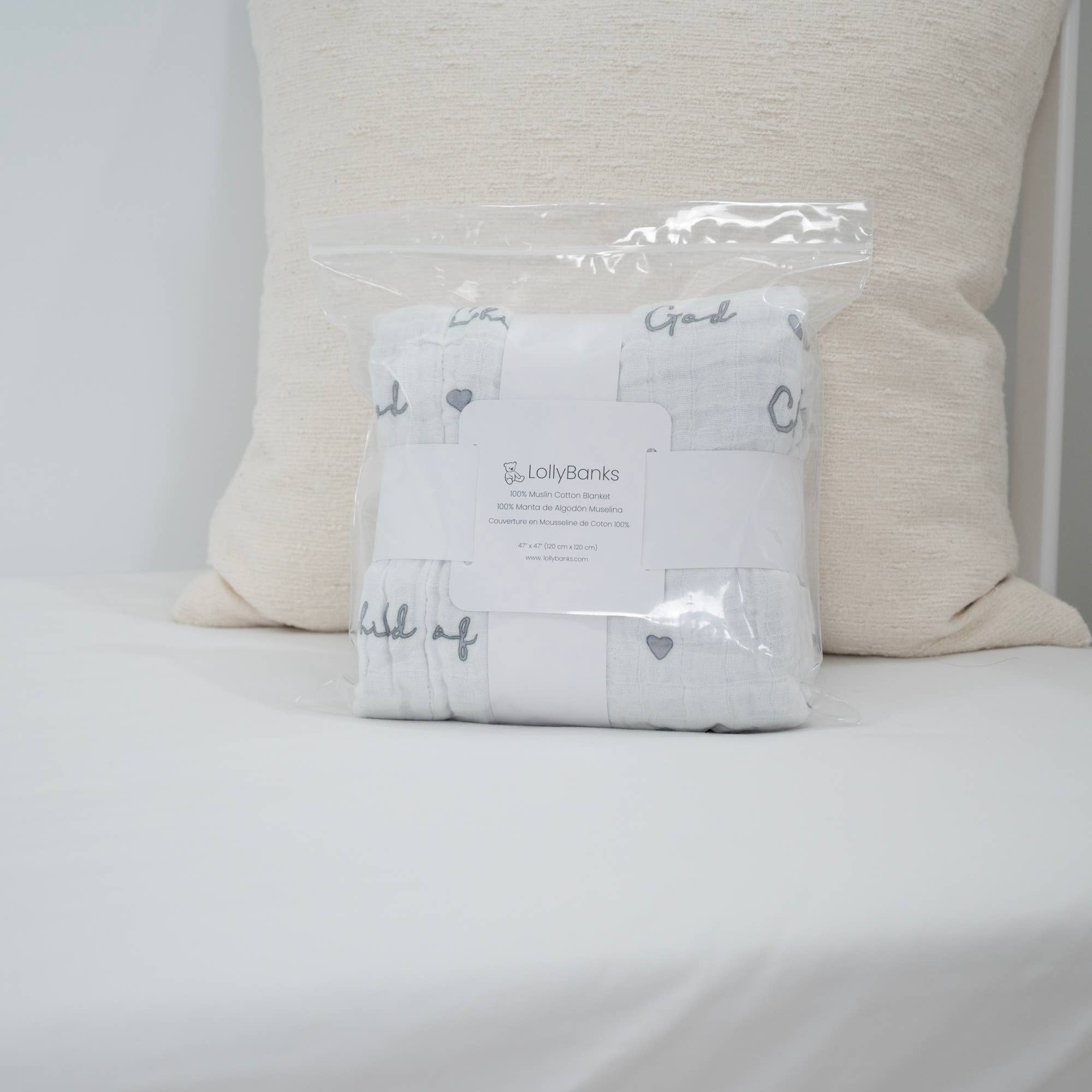 Muslin Quilt Baby & Kids Blanket Child Of God