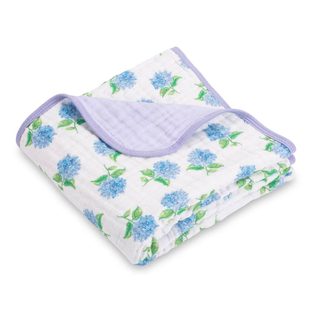 Muslin Quilt Baby & Kids Blanket Hydrangea