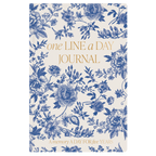 Blue Delft One Line A Day Fabric Journal - Stationery