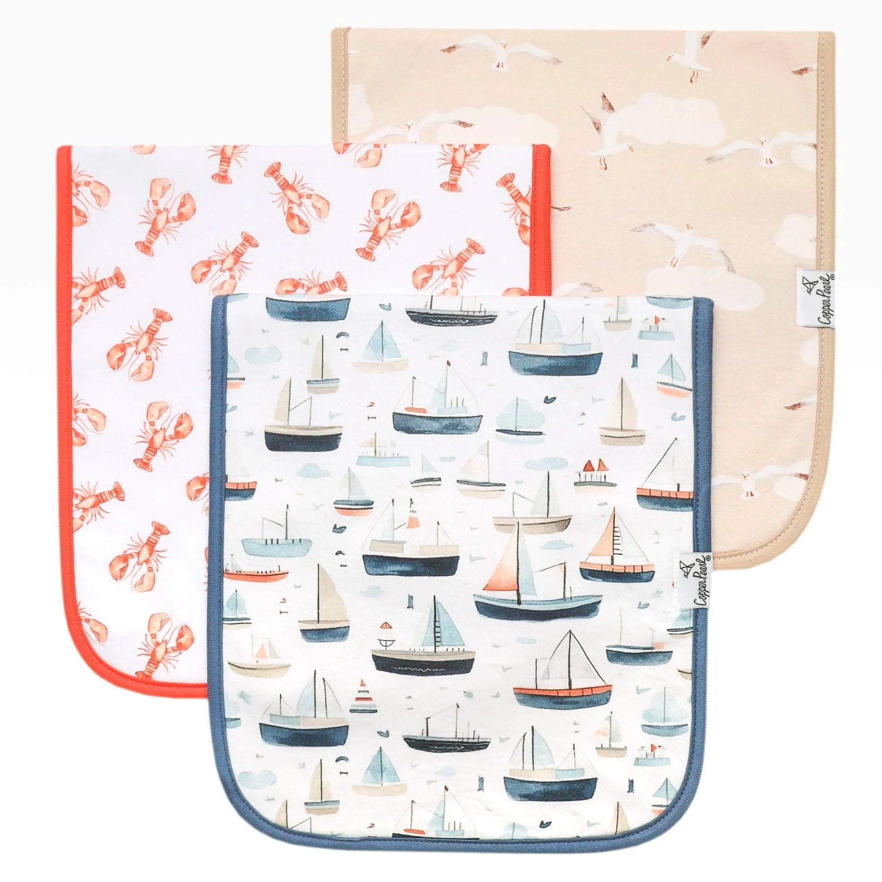 Fischer Burp Cloth Set
