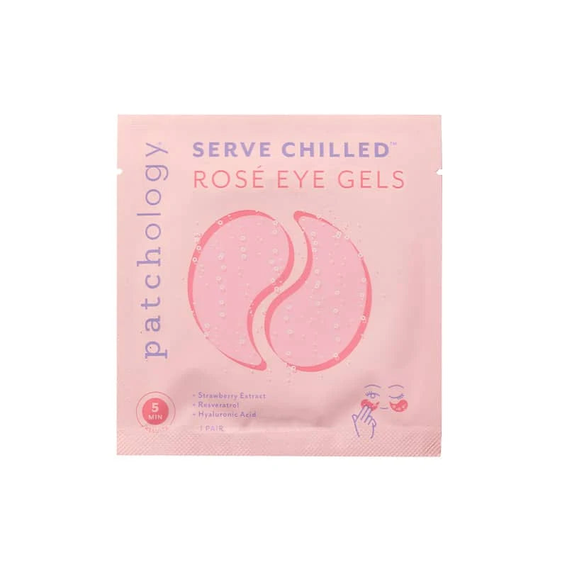 Serve Chilled Rose' Eye Gels- 5 pack/box